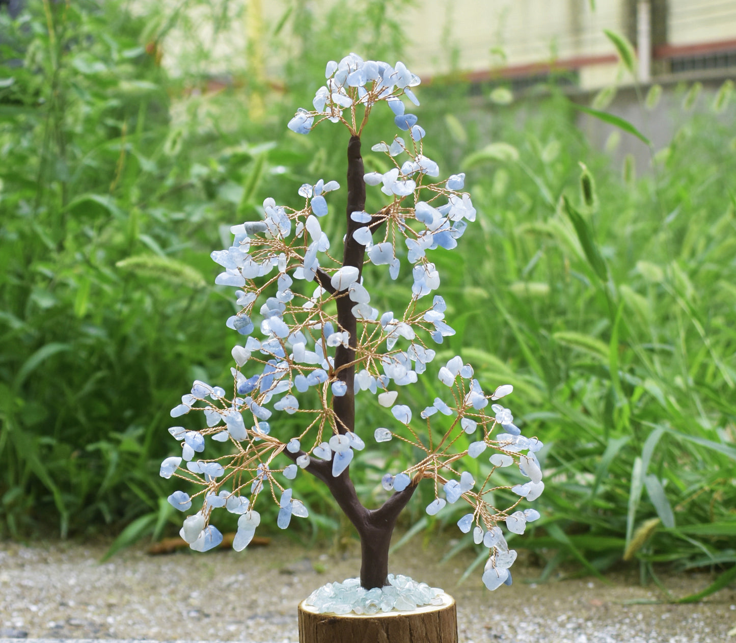 Crystal Chakra Tree Desktop Ornament
