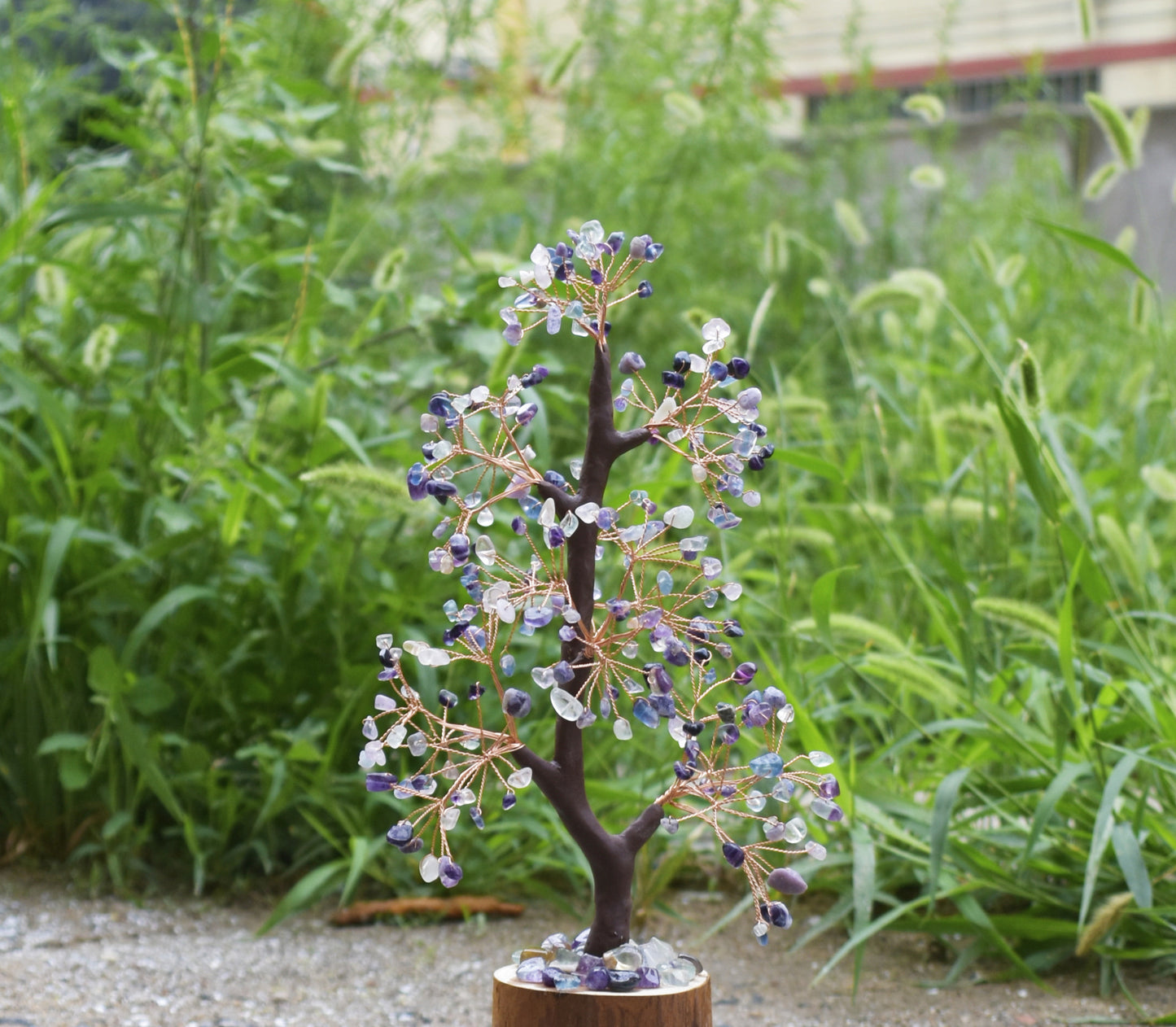 Crystal Chakra Tree Desktop Ornament