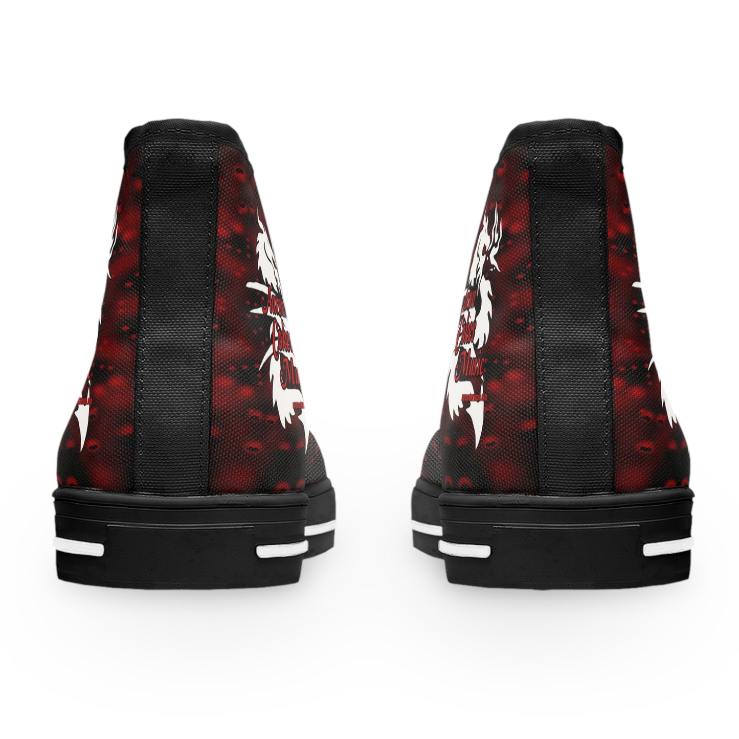 Aaron Coker Music White Dragon Women's High Top Sneakers