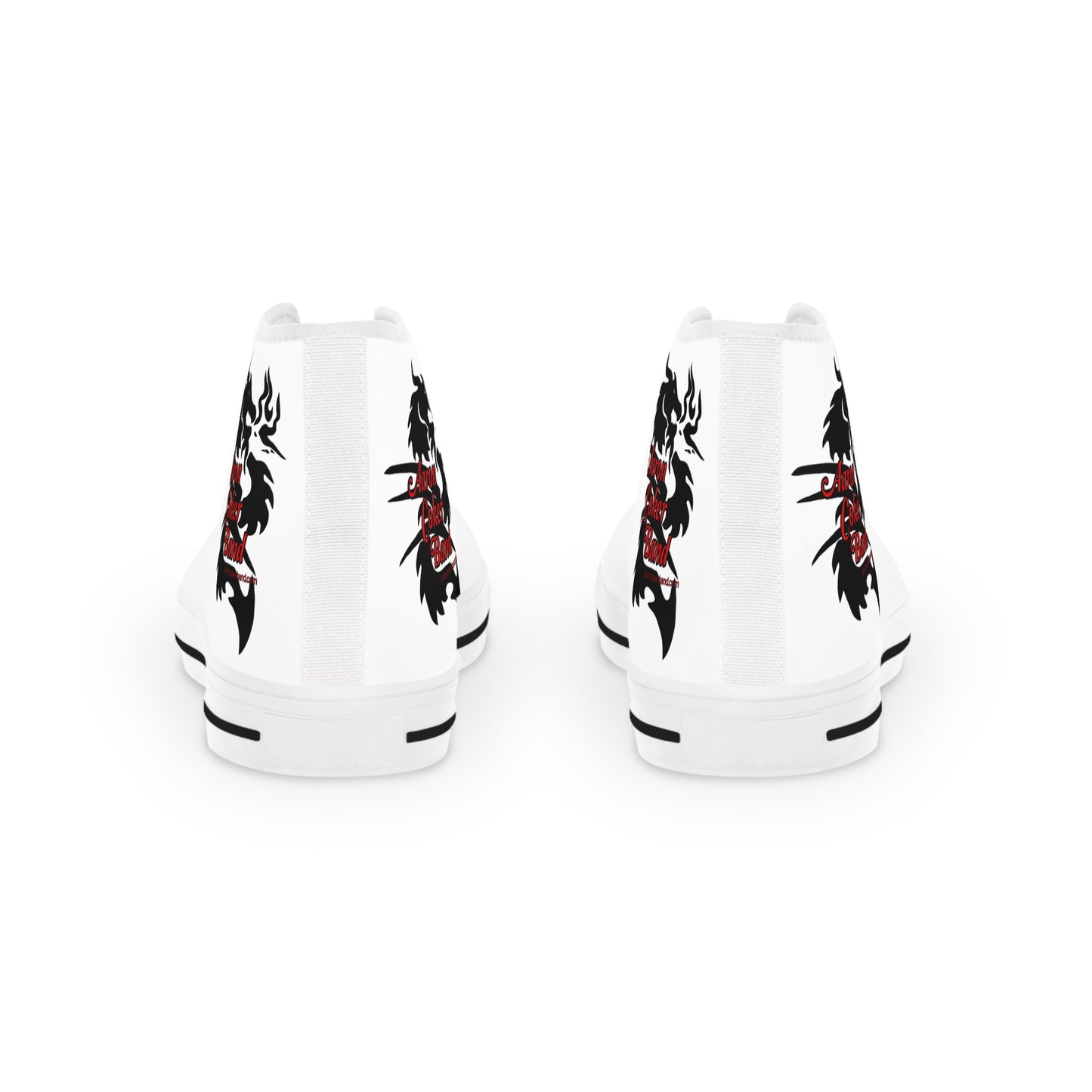 Aaron Coker Band Black Dragon Men's High Top Sneakers