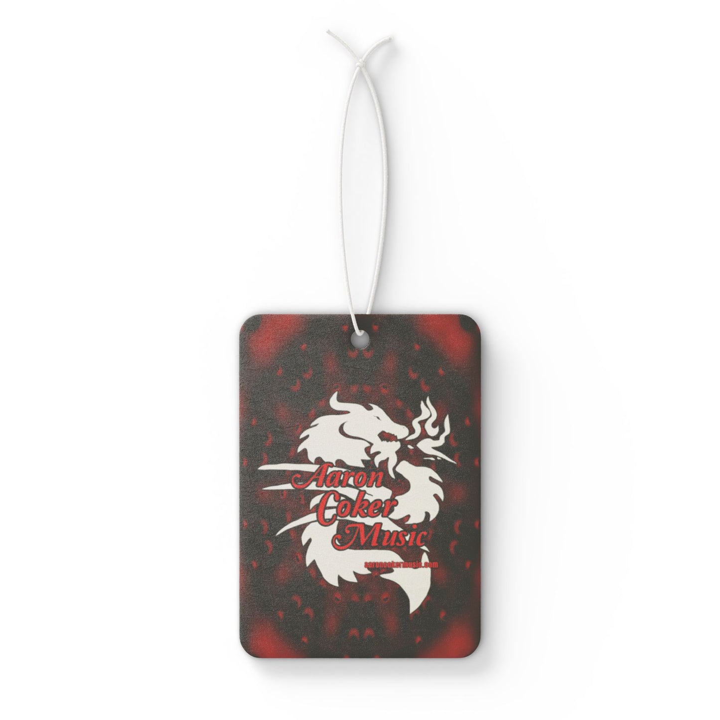 Aaron Coker Music White Dragon Car Air Freshener