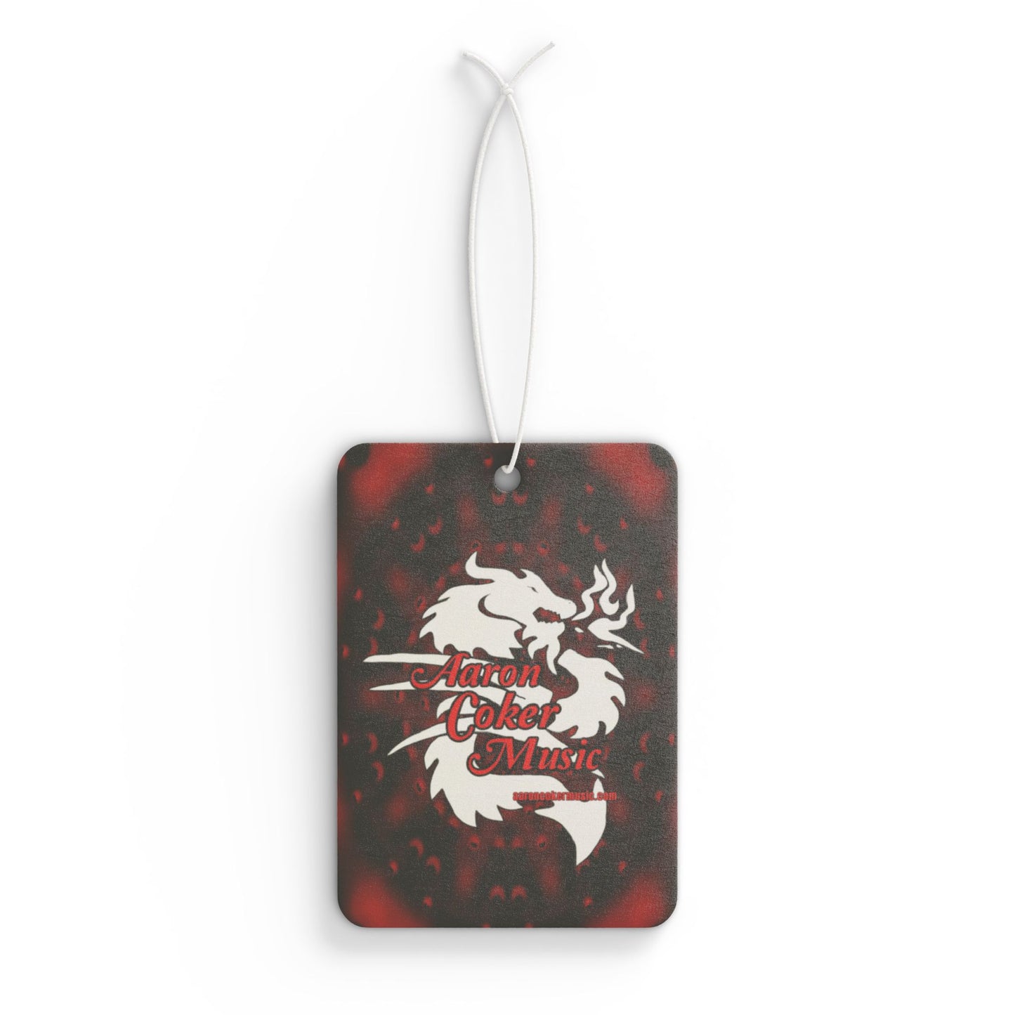 Aaron Coker Music White Dragon Car Air Freshener