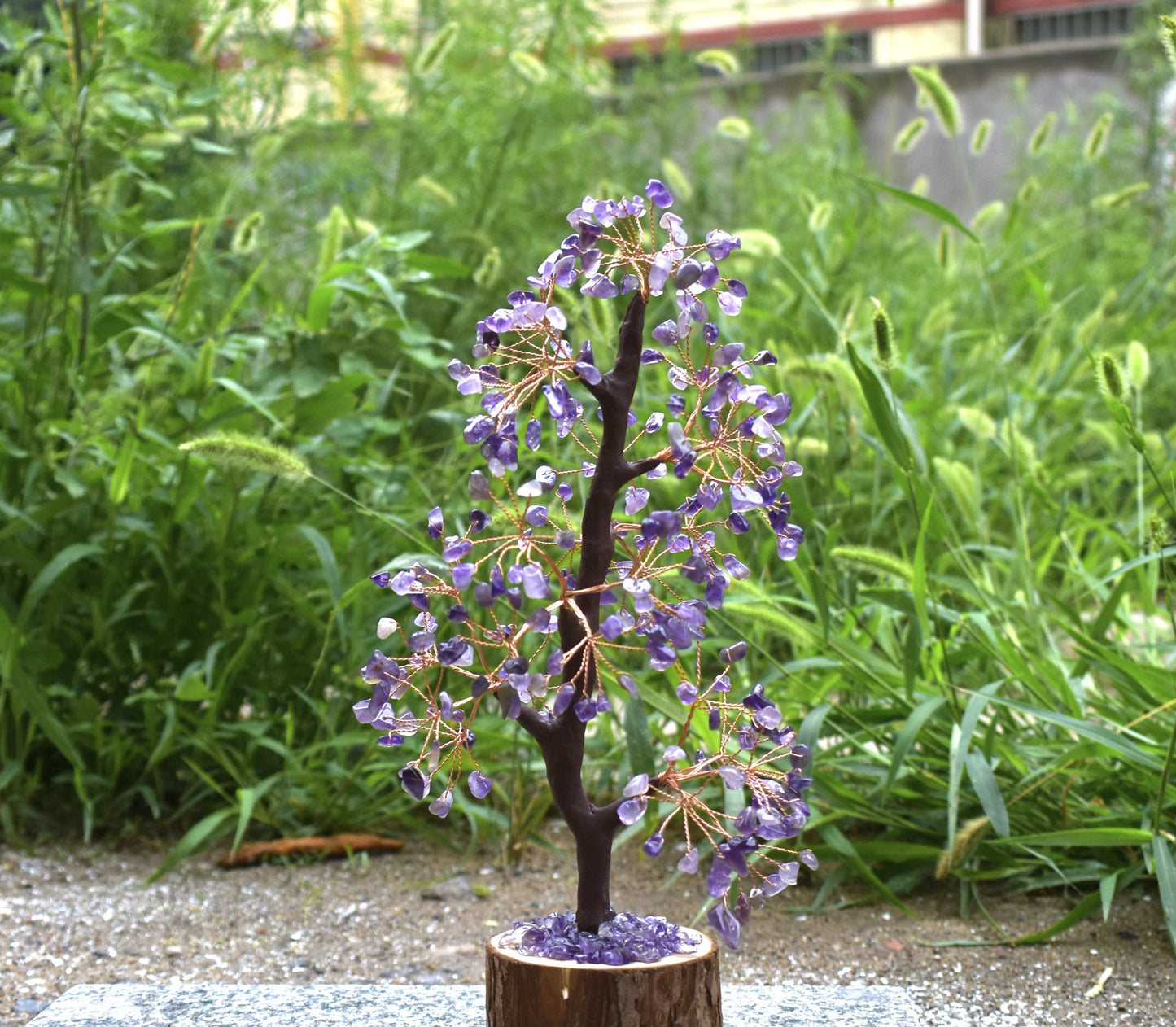 Crystal Chakra Tree Desktop Ornament