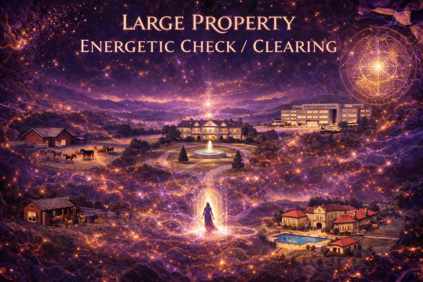 Large or Small Energetic Property Check / Clearing