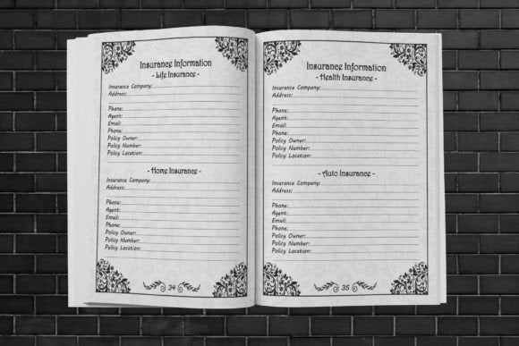 OMG I'm Dead End of Life Final Wishes Planner Editable & Printable PDF