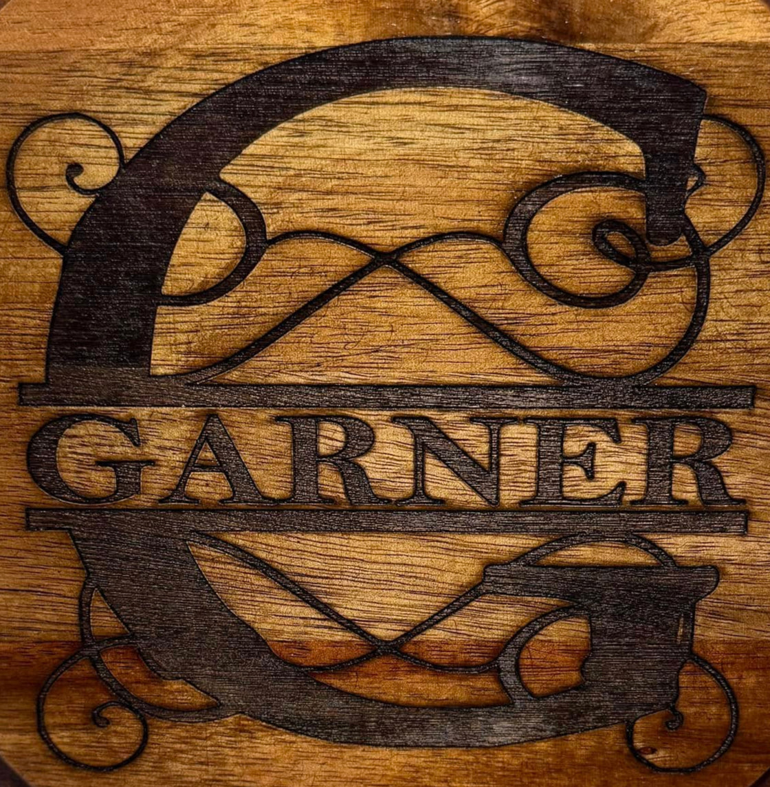 Monogram Personalized Wine Whiskey Barrel or/and Gift Set