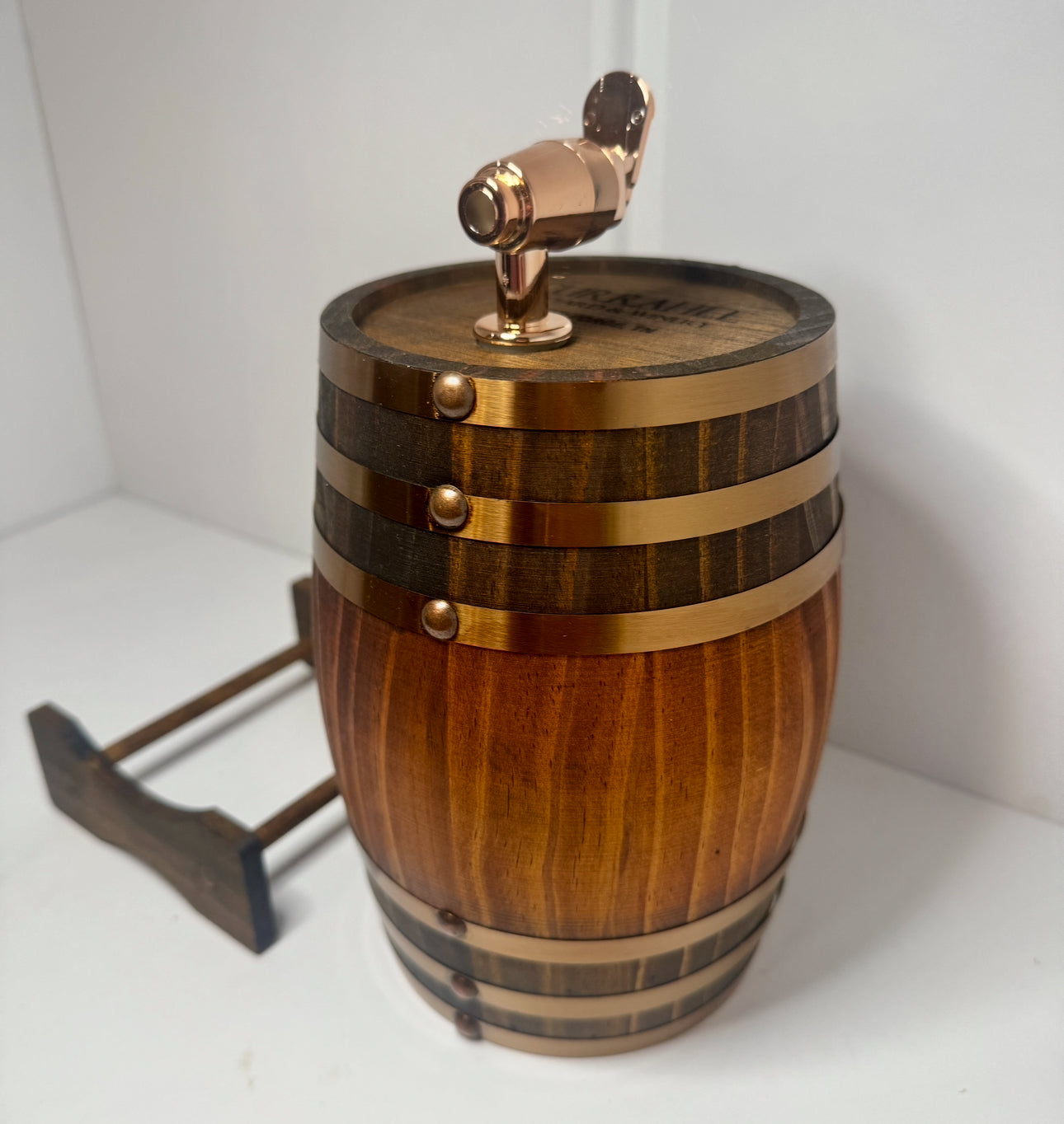 Monogram Personalized Wine Whiskey Barrel or/and Gift Set