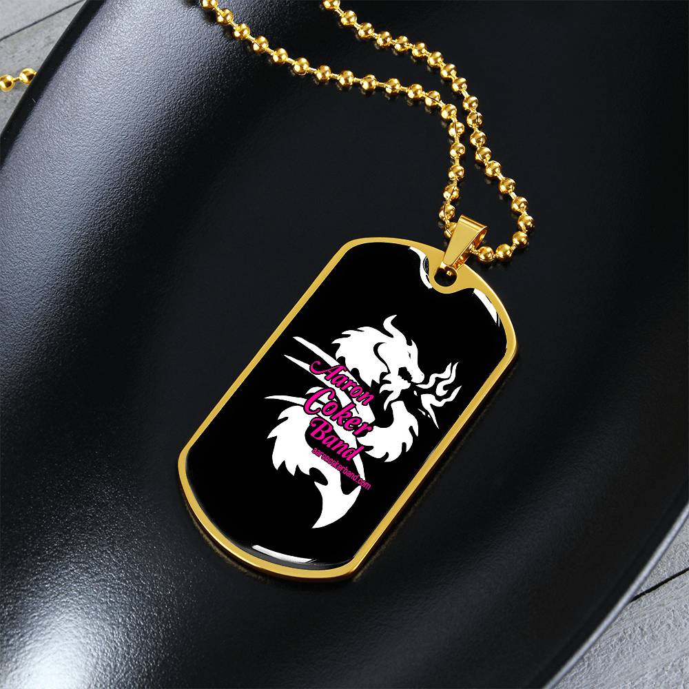 Aaron Coker Band Women's Dog Tag