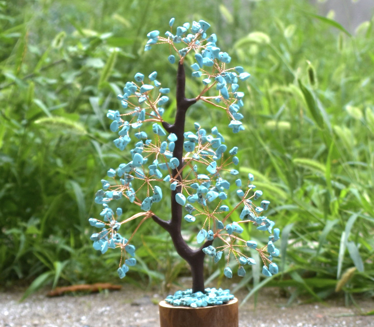 Crystal Chakra Tree Desktop Ornament