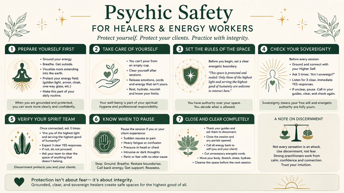 Psychic Safety for Healers and Energy Workers