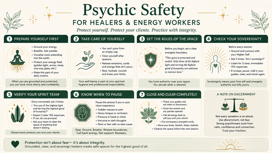 Psychic Safety for Healers and Energy Workers