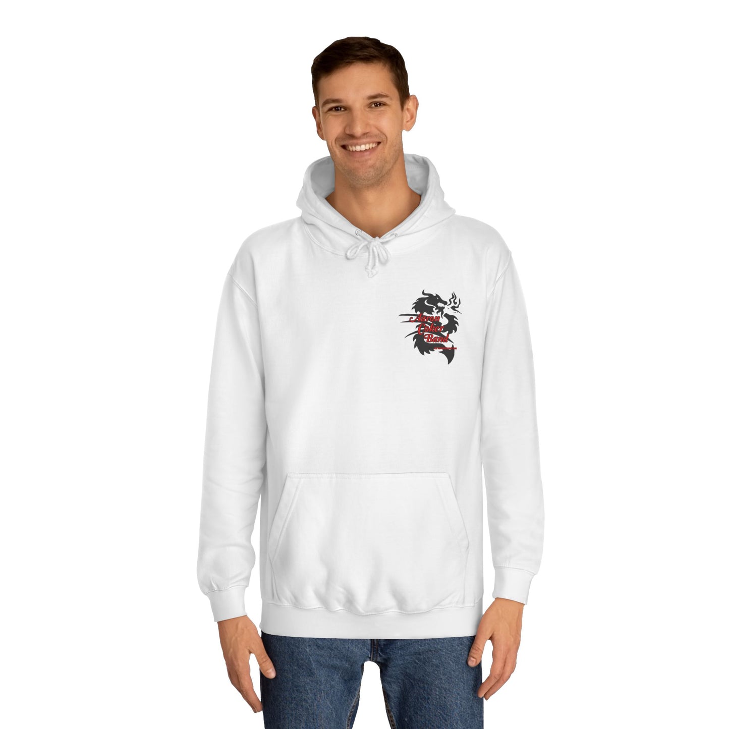 Aaron Coker Band Black Dragon Men's College Hoodie