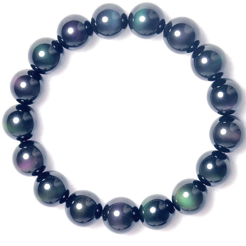 Rainbow Obsidian Bracelet