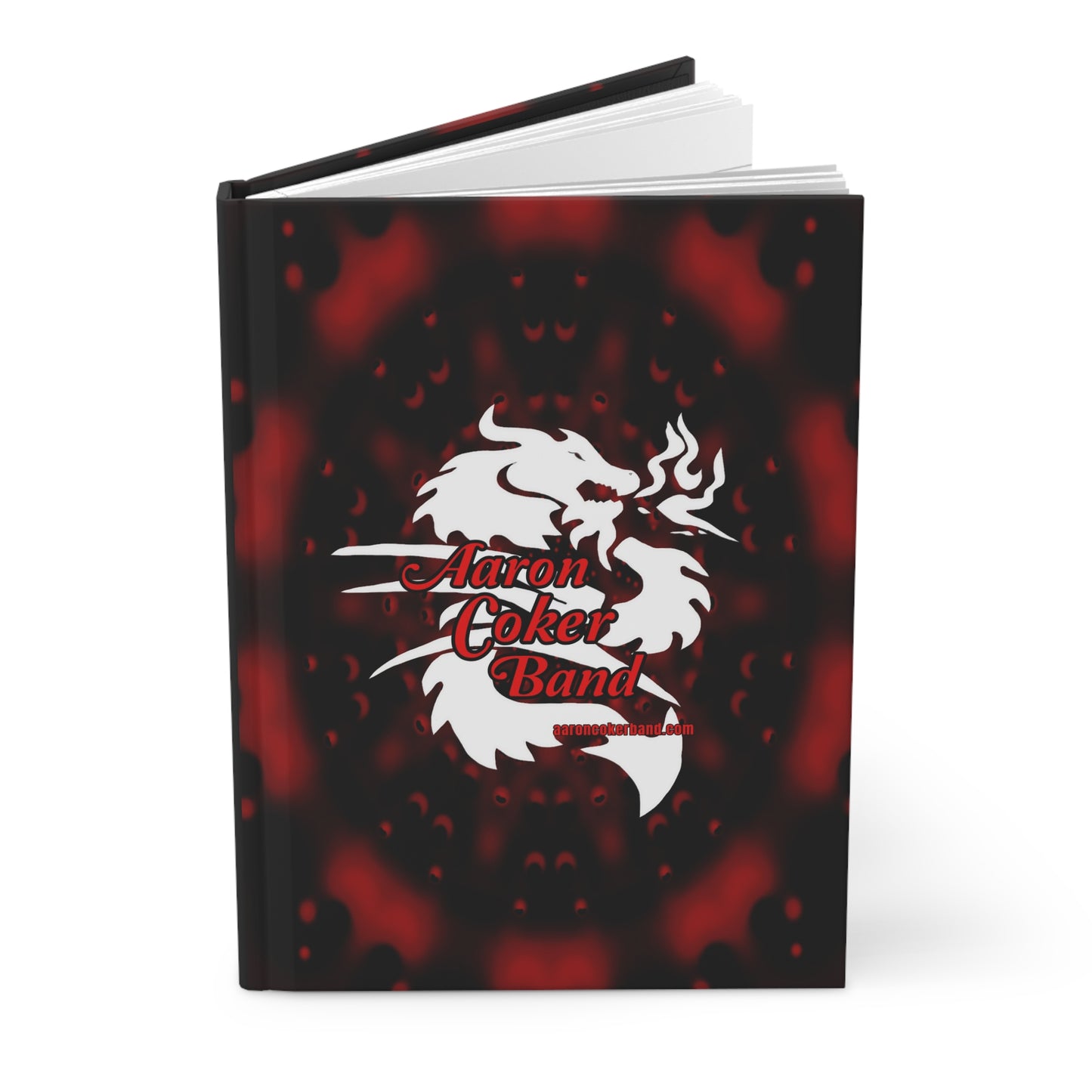 Aaron Coker Band White Dragon Hardcover Journal