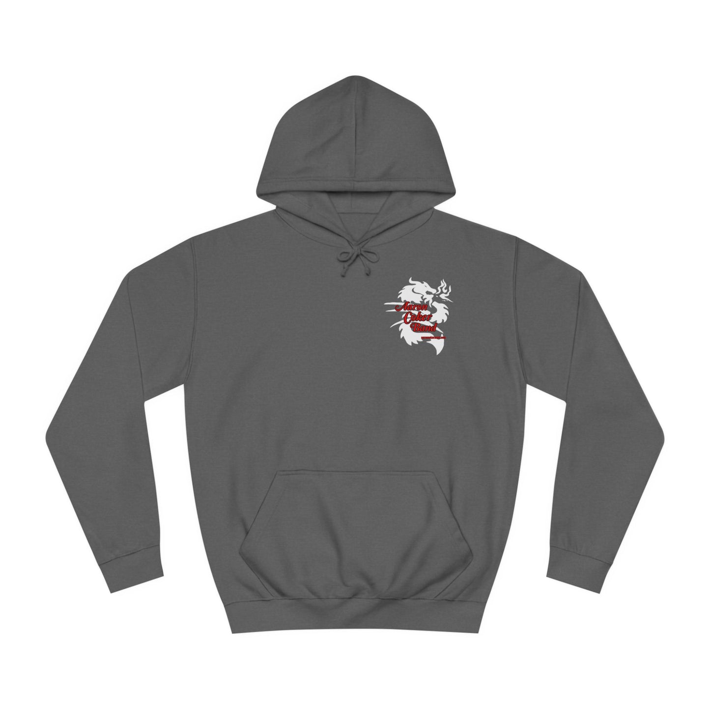 Aaron Coker Band White Dragon Men's College Hoodie