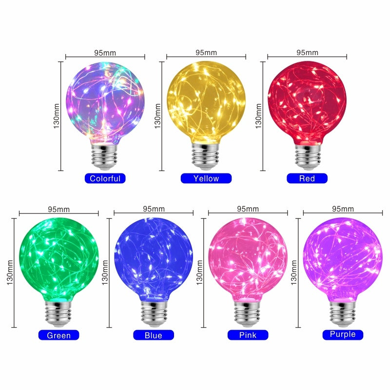 LED Lamp Bulb Sparkle