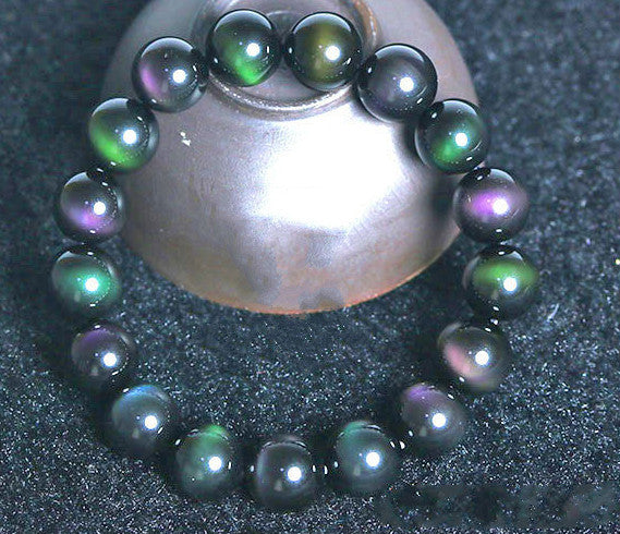 Rainbow Obsidian Bracelet