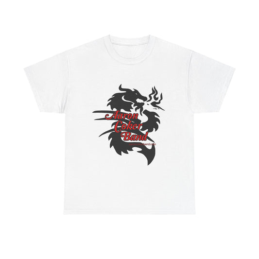 Aaron Coker Band Black Dragon Men's Heavy Cotton Tee