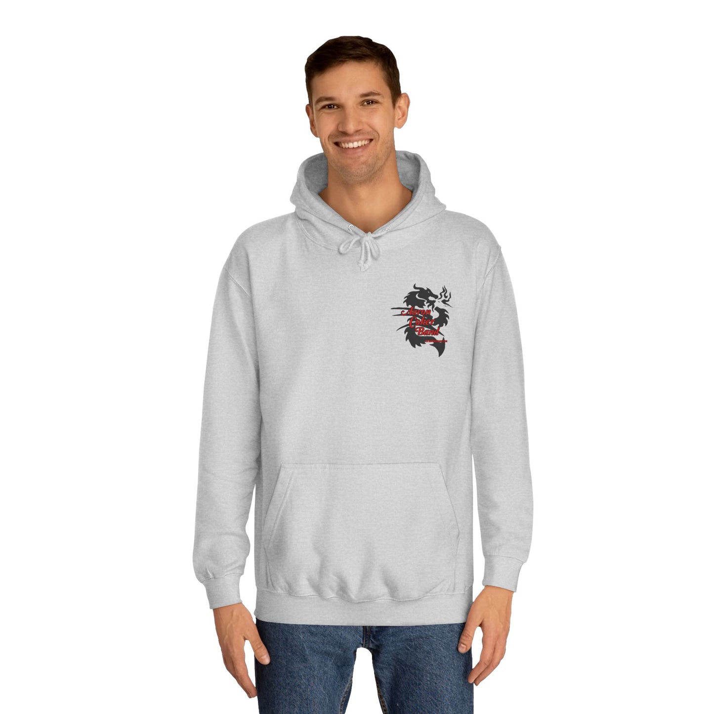 Aaron Coker Band Black Dragon Men's College Hoodie