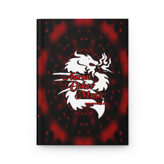 Aaron Coker Music White Dragon Hardcover Journal