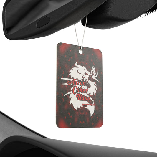 Aaron Coker Band White Dragon Car Air Freshener