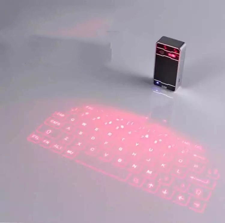 Laser Projection Bluetooth Keyboard Projector