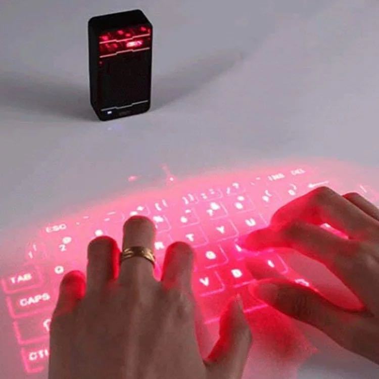 Laser Projection Bluetooth Keyboard Projector