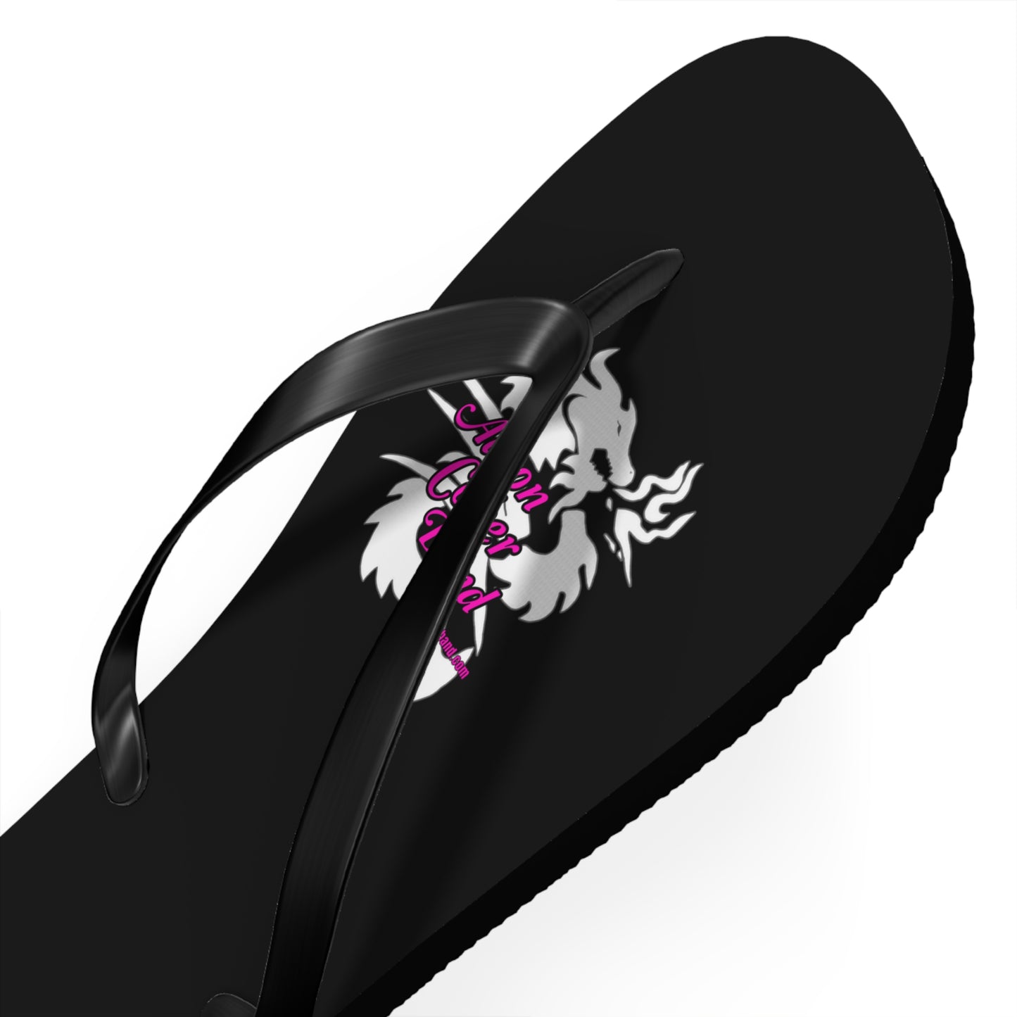 Aaron Coker Band White Dragon Women's Flip Flops