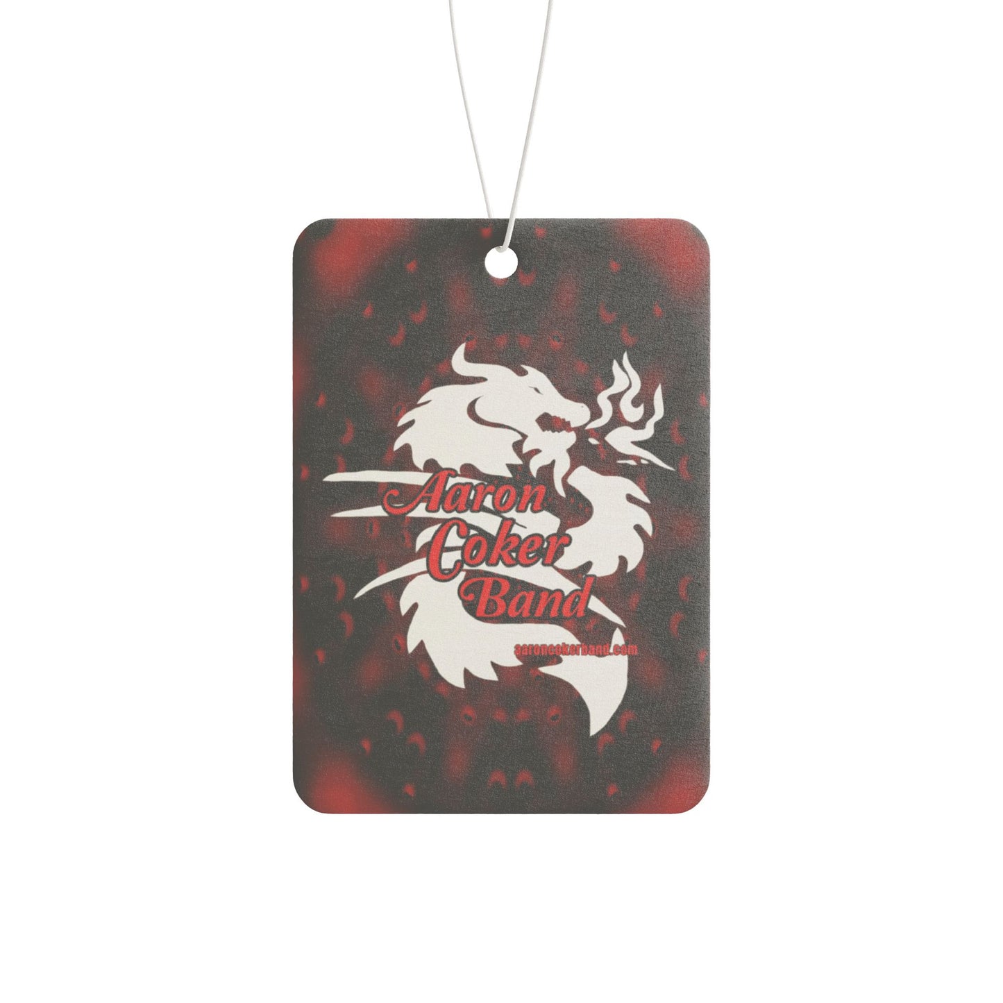 Aaron Coker Band White Dragon Car Air Freshener