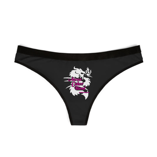 Aaron Coker Band White Dragon Women's Thongs