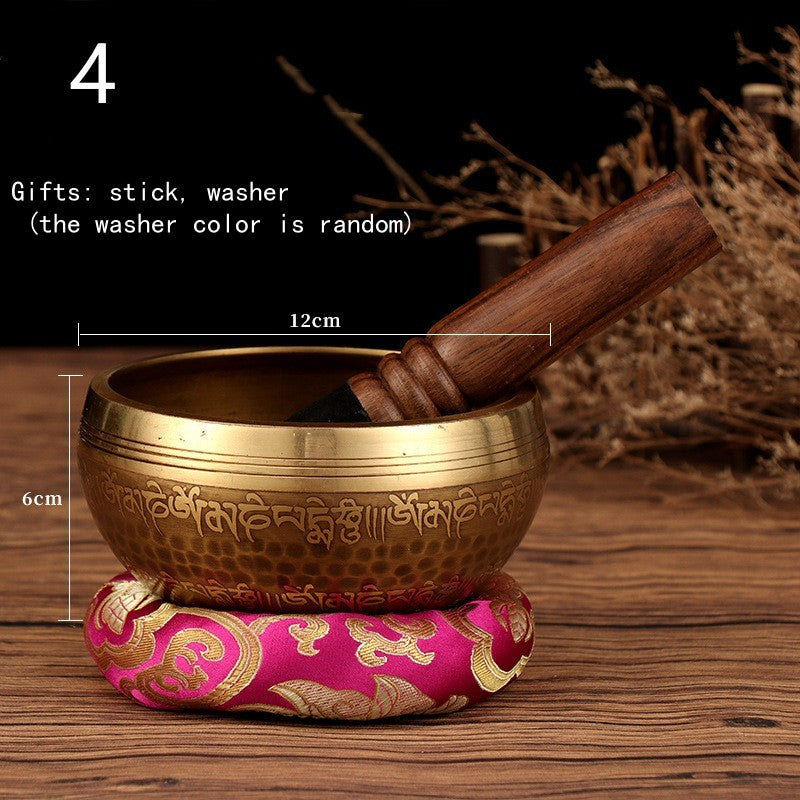 Tibetan Nepal Handmade Singing Bowl
