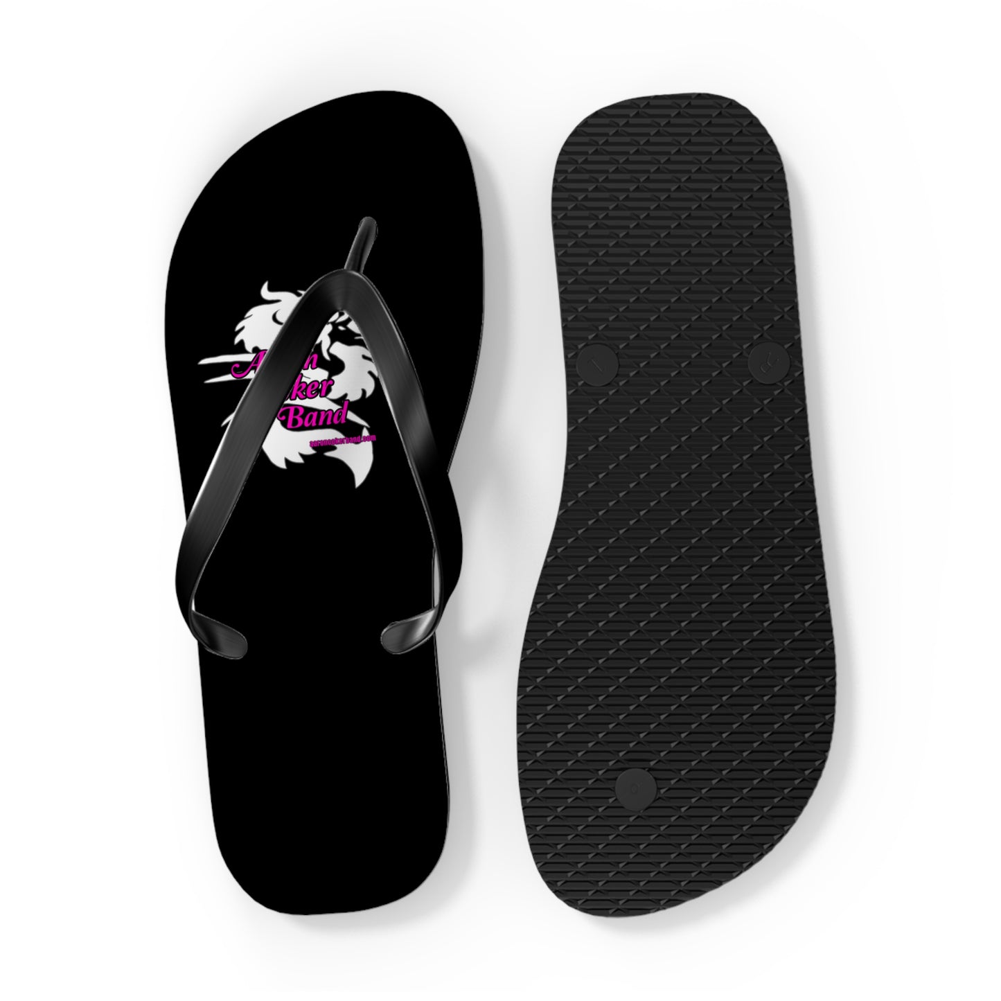 Aaron Coker Band White Dragon Women's Flip Flops