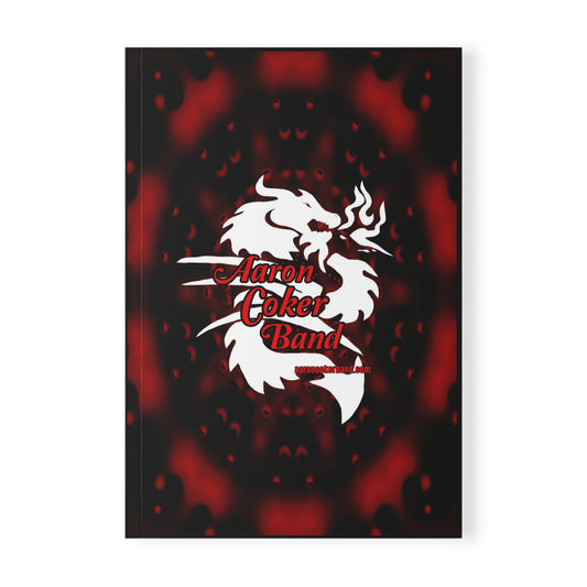 Aaron Coker Band White Dragon Softcover Notebook, A5