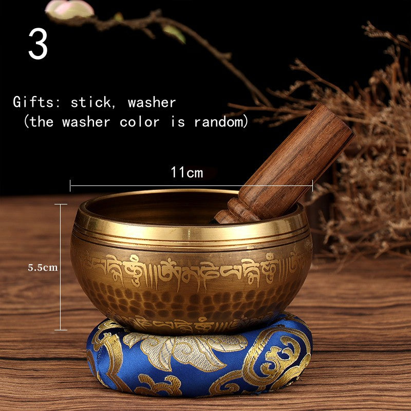 Tibetan Nepal Handmade Singing Bowl