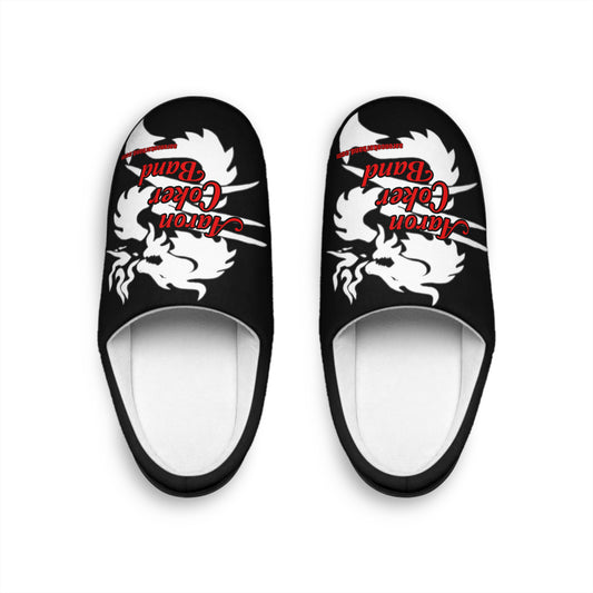 Aaron Coker Band White Dragon Men's Indoor Slippers