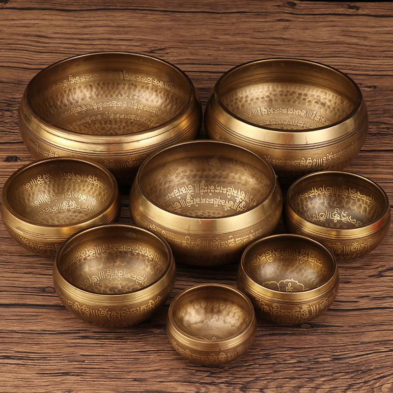 Tibetan Nepal Handmade Singing Bowl
