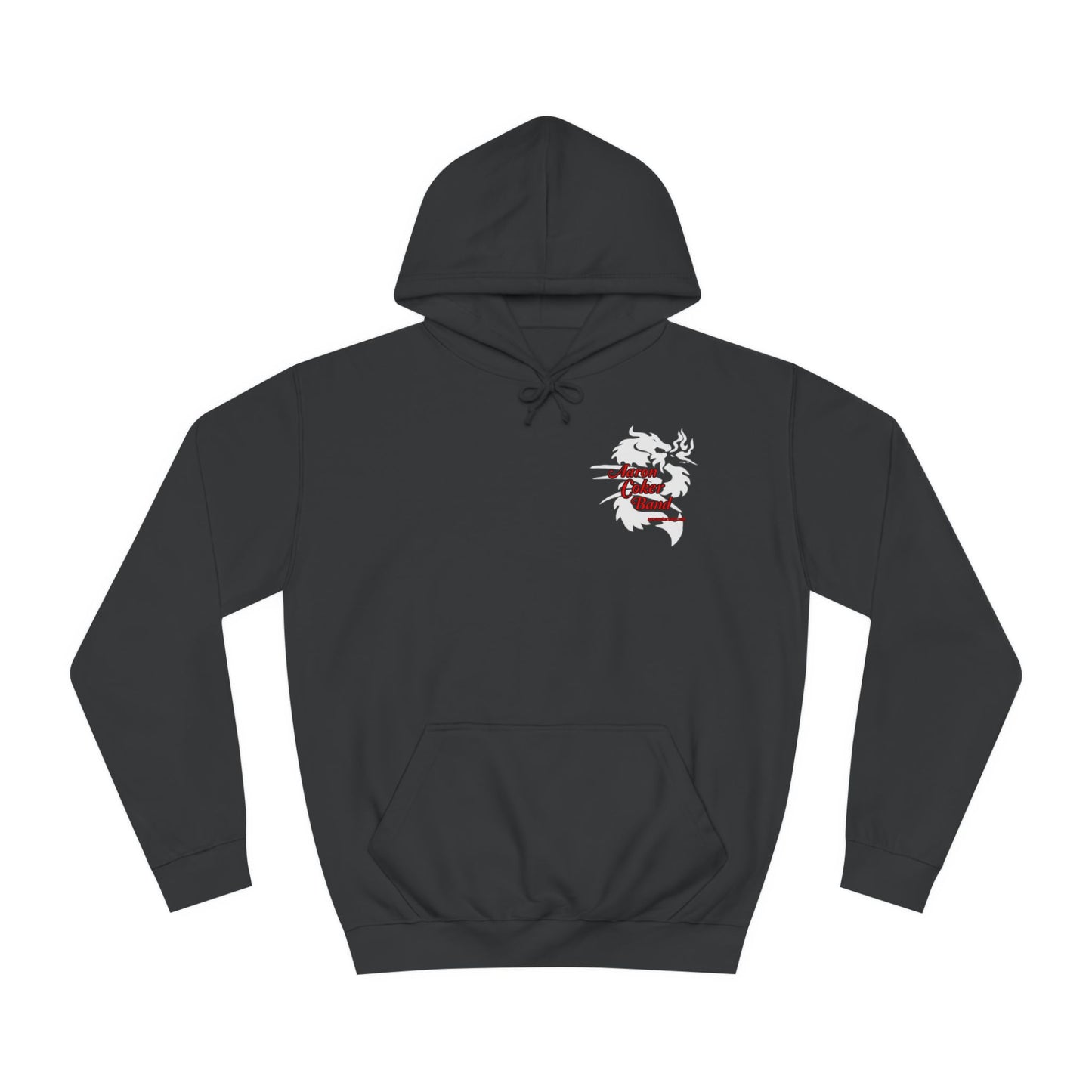 Aaron Coker Band White Dragon Men's College Hoodie