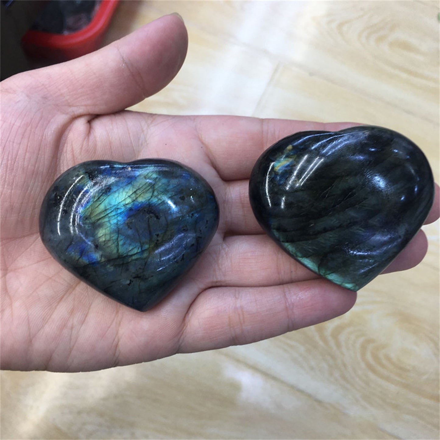 Labradorite Palm Healing Stone