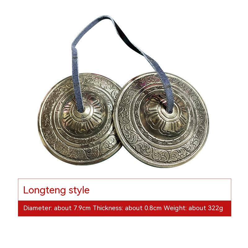 Nepal Tibetan Pure Copper Tingsha Bells Handmade Cymbals