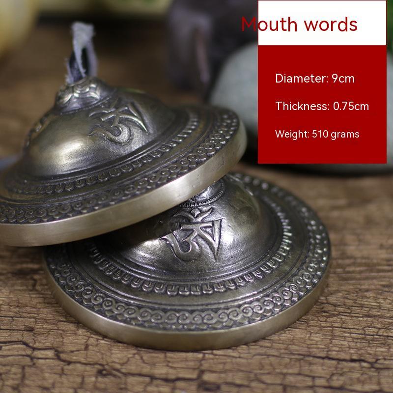 Nepal Tibetan Pure Copper Tingsha Bells Handmade Cymbals