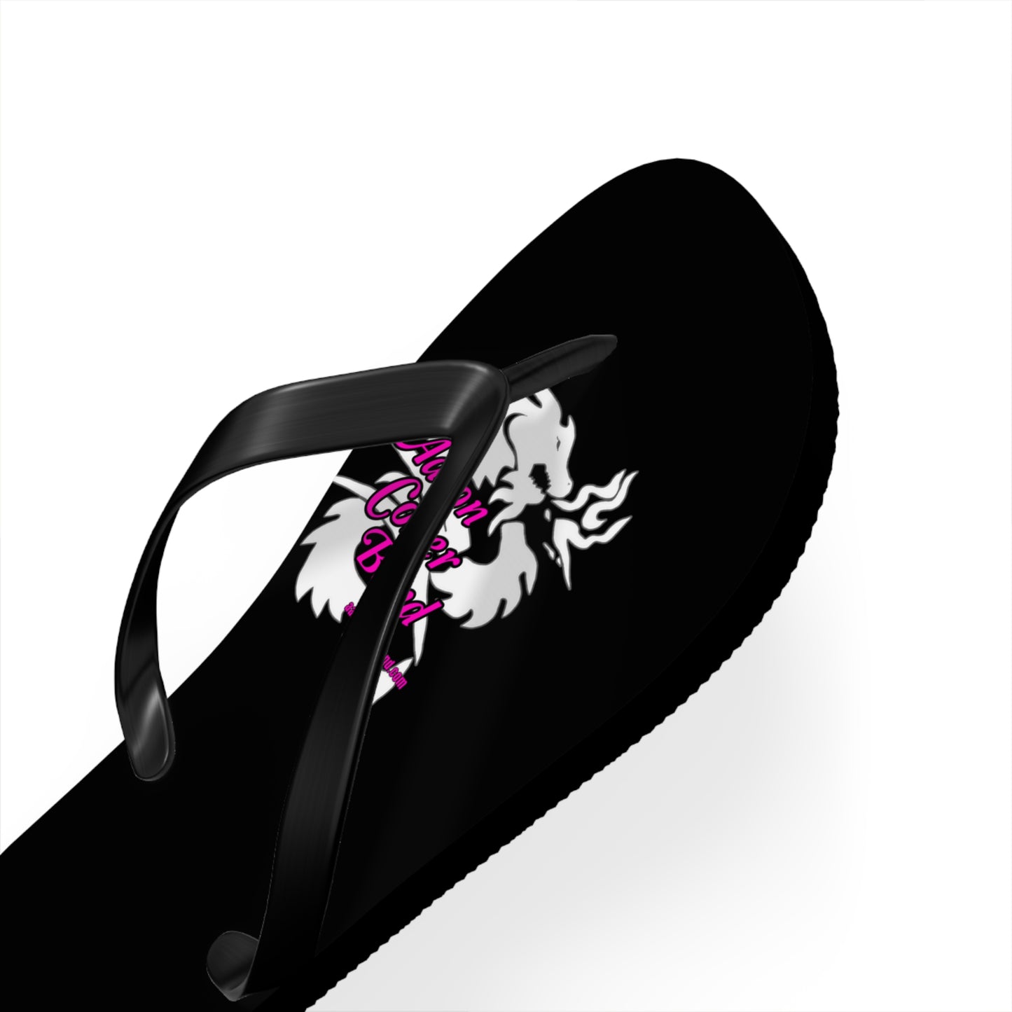 Aaron Coker Band White Dragon Women's Flip Flops