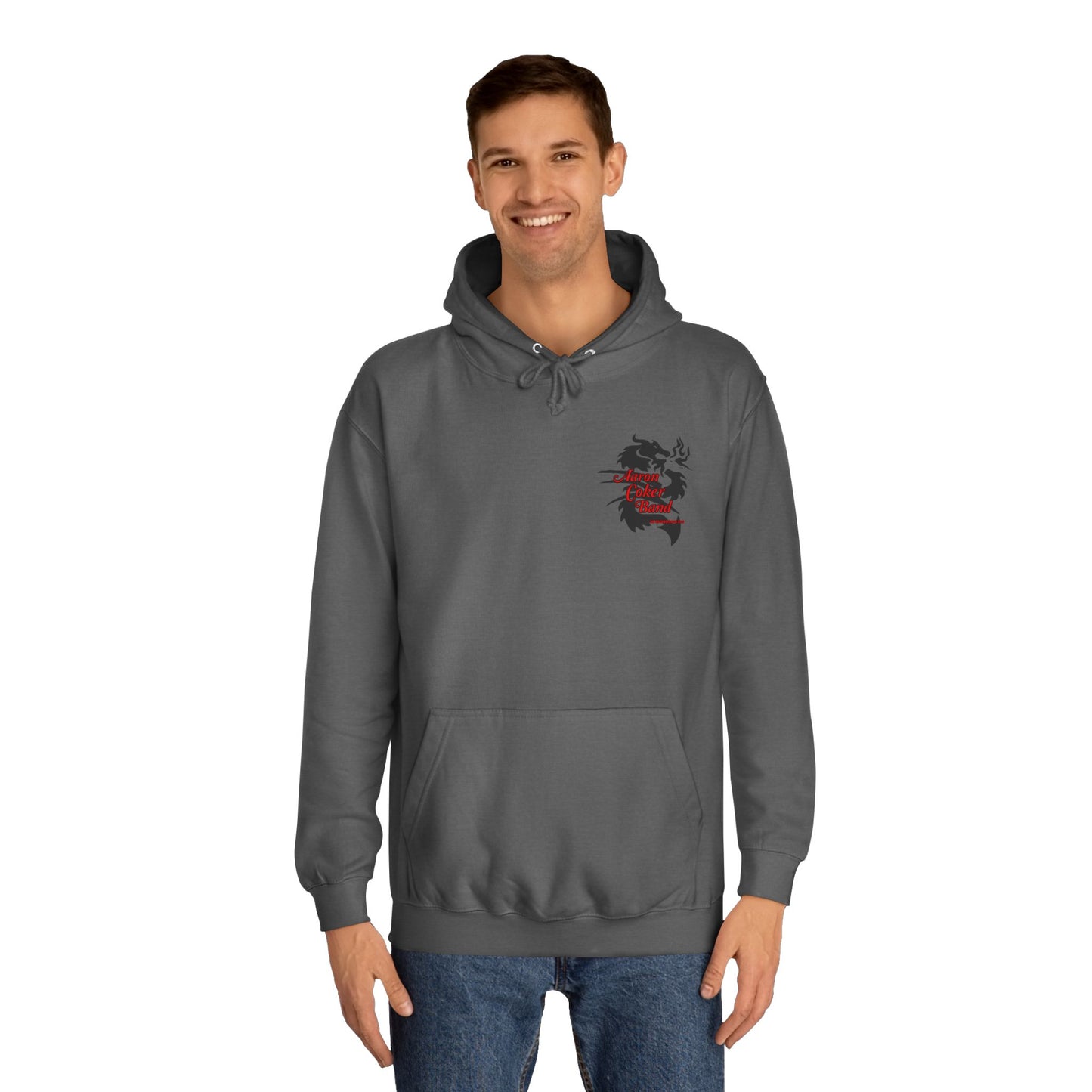 Aaron Coker Band Black Dragon Men's College Hoodie