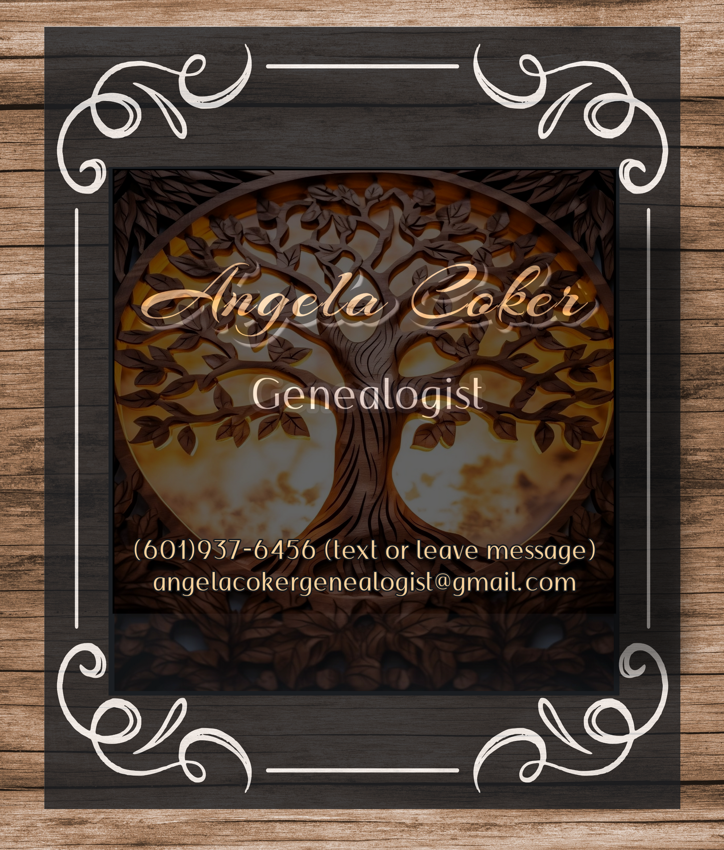 Angela Coker, Genealogy Services