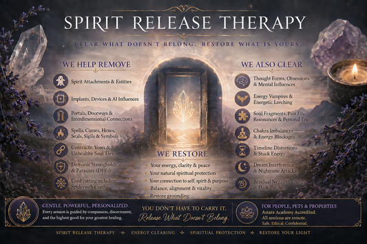 Spirit Release Therapy Session and Detailed Report