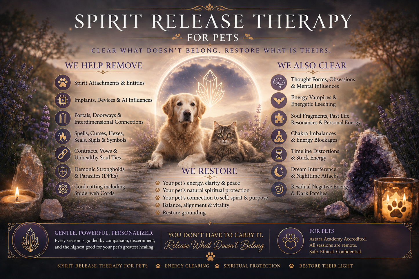 Spirit Release Therapy Session and Detailed Report
