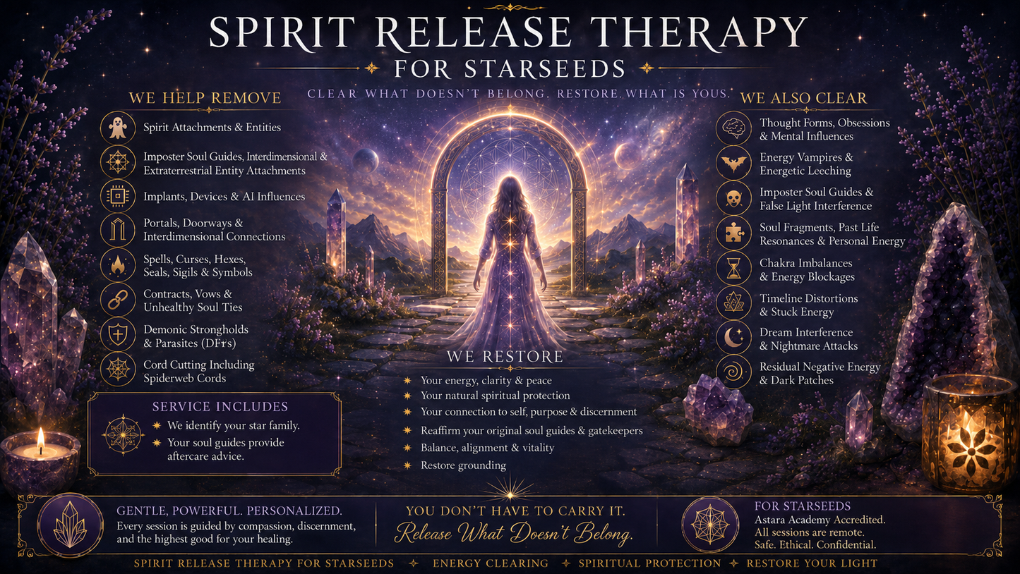 Spirit Release Therapy Session and Detailed Report