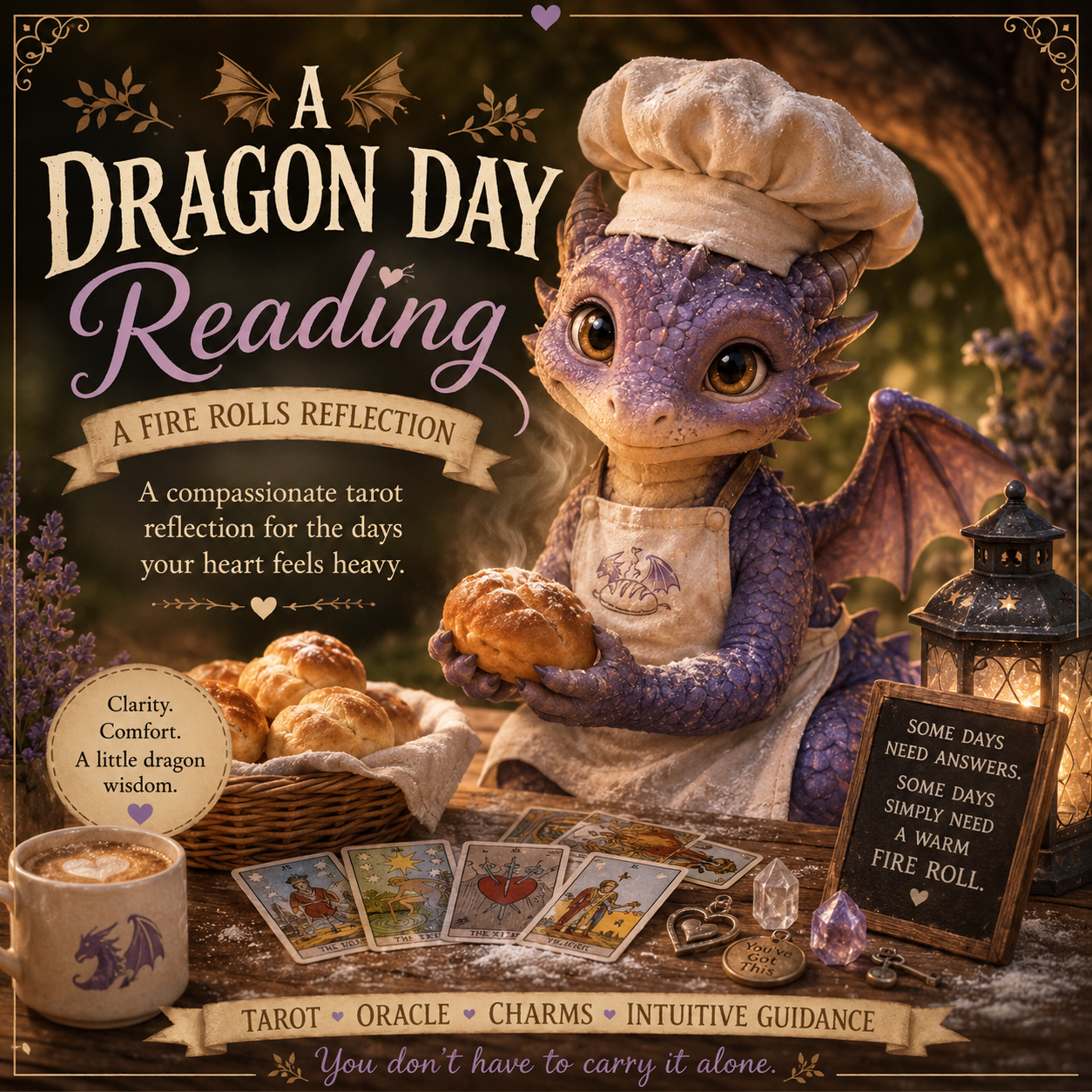 A Dragon Day 8 Card Tarot Spread