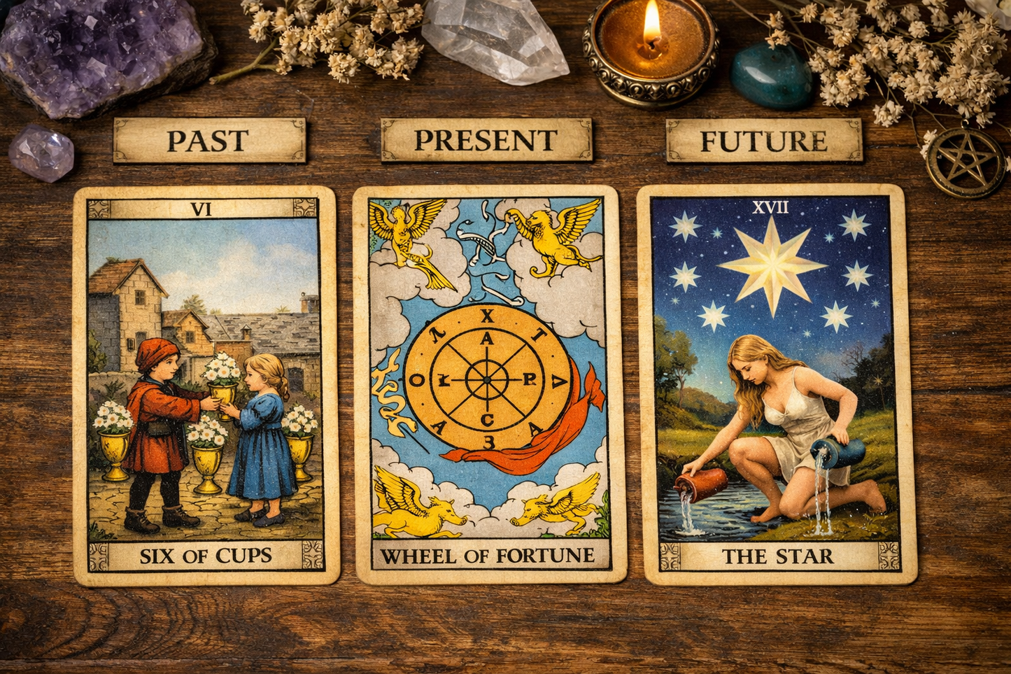 Mystical 3 Card Tarot Readings