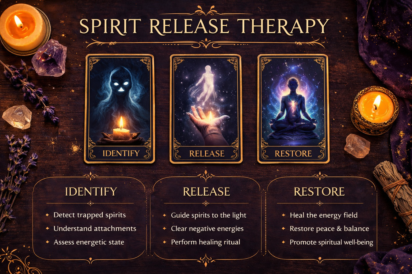 Spirit Release Therapy Session and Detailed Report