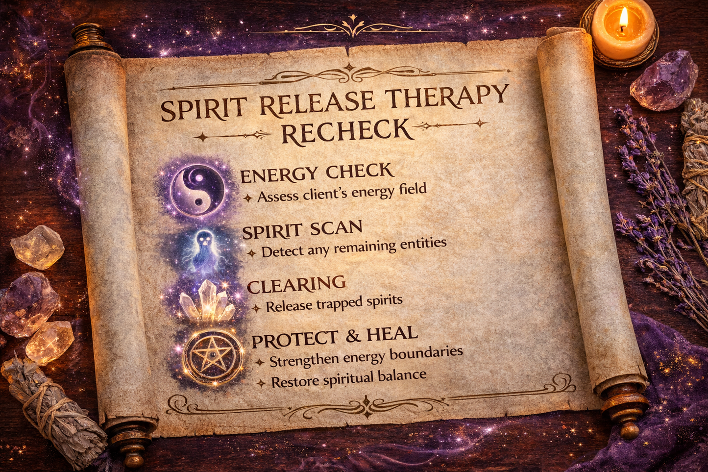 Spirit Release Therapy Session and Detailed Report